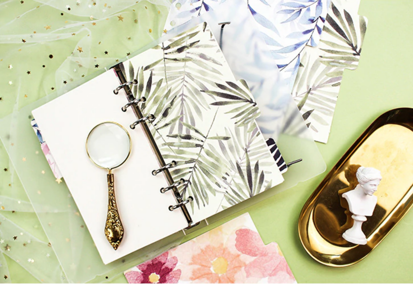 Tropical Notebook Dividers