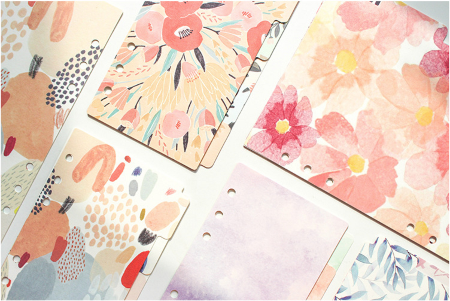 Tropical Notebook Dividers