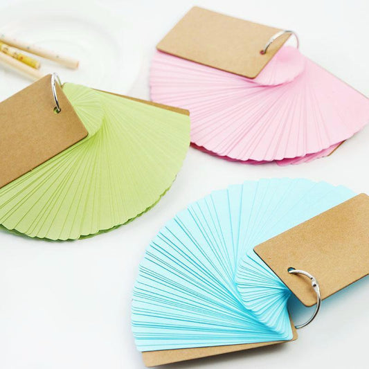 Colorful Key Ring Memo Pad