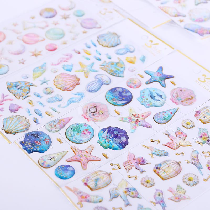 Sweet Dream Star & Unicorn Stickers