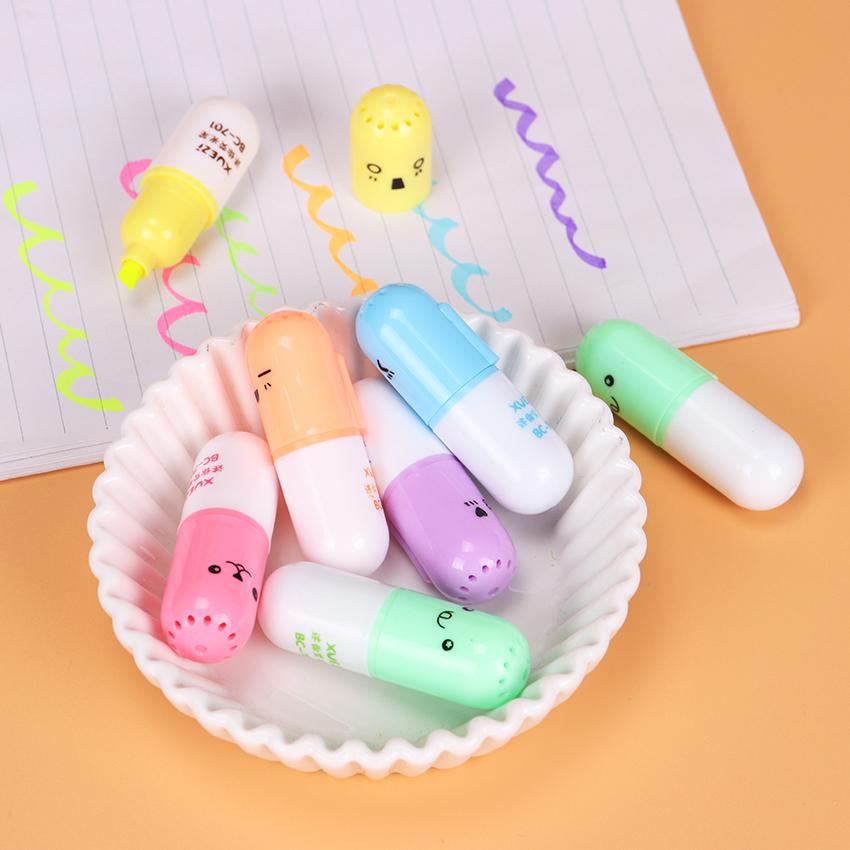 Vitamin Pill Highlighter Set