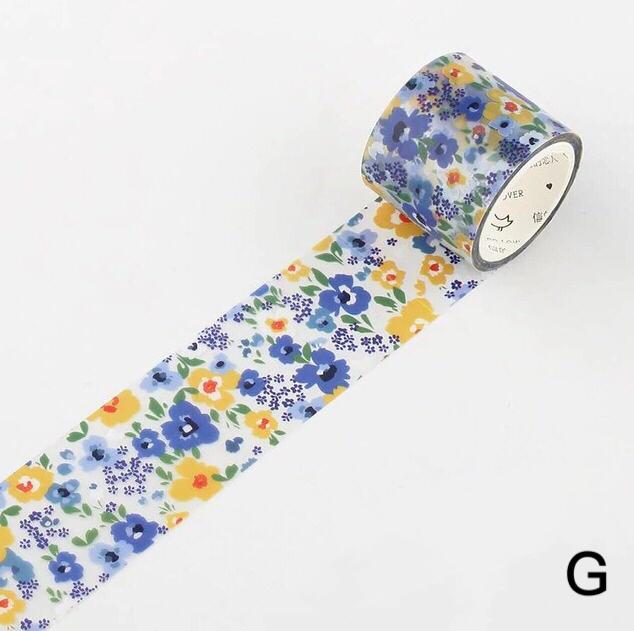 Flower Plant Series Washi Tape