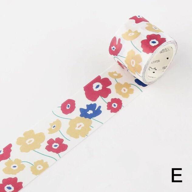 Flower Plant Series Washi Tape