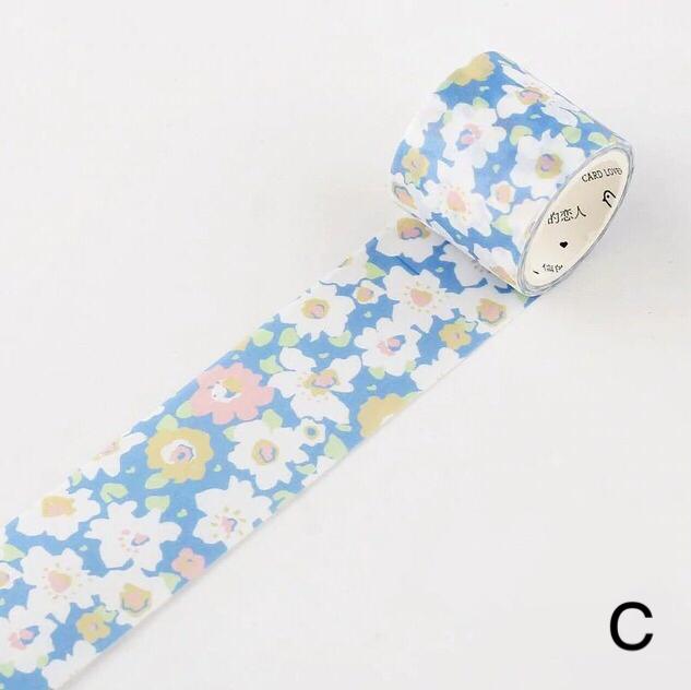 Flower Plant Series Washi Tape