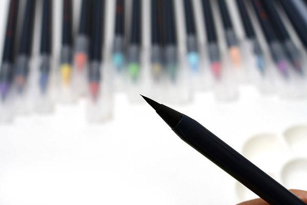 Akashiya Sai Watercolor Brush Pen - 20 Color Set