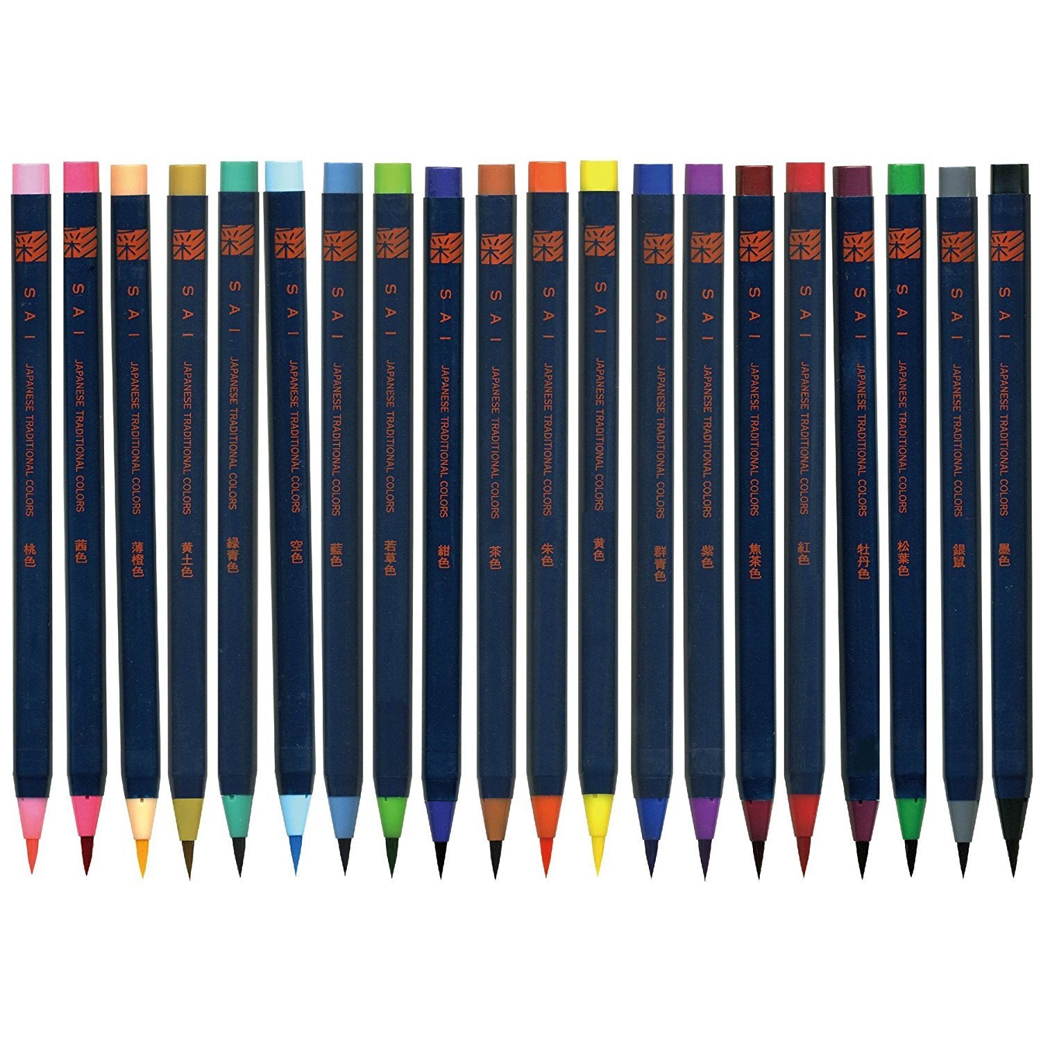 Pentel Brush Pen Artist Watercolor Soft Brush Tip Art Marker Pens for –  AOOKMIYA