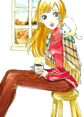 Akashiya Sai Watercolor Brush Pen - 5 Autumn Color Set