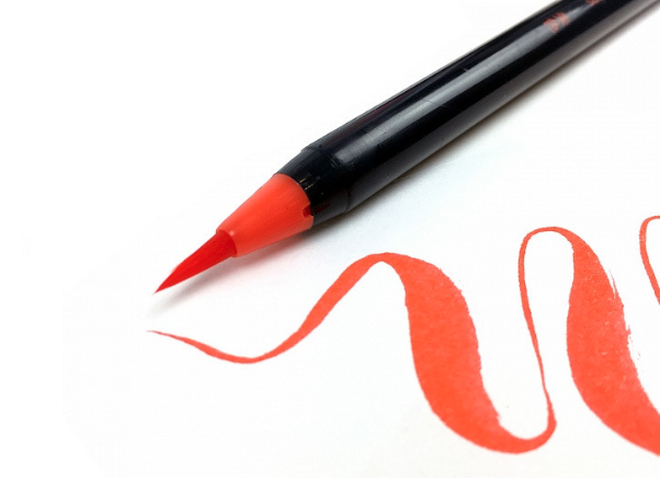 Akashiya Sai Watercolor Brush Pen - 5 Autumn Color Set