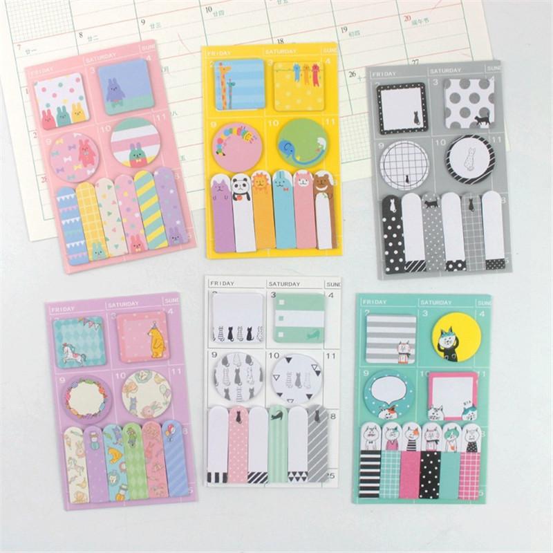 Animal Party Sticky Memo Set