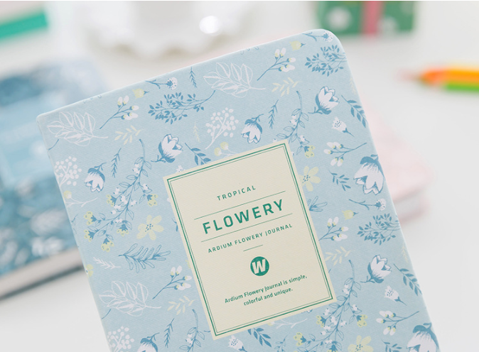 Ardium Flowery Journal - Pale Colors