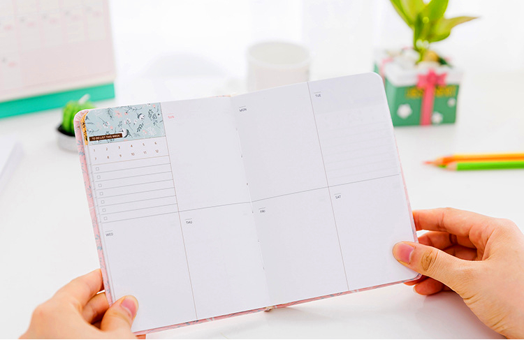 Ardium Flowery Journal - Pale Colors