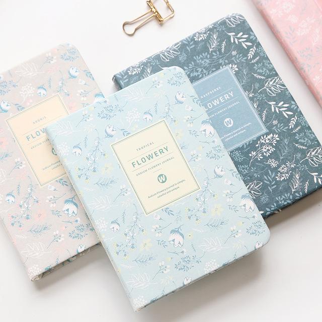 Ardium Flowery Journal - Pale Colors