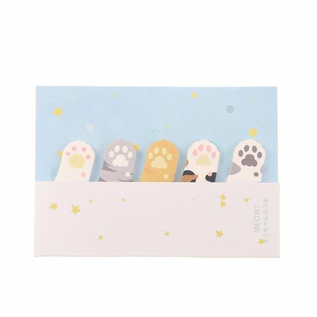 Cat Paw Sticky Notes