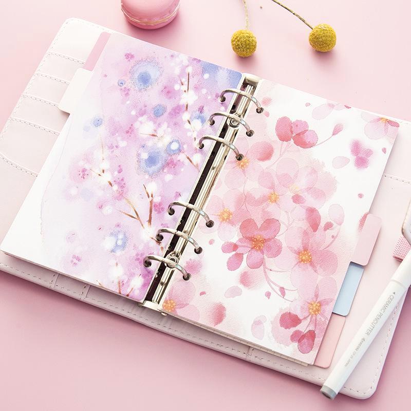 Abstract Art Notebook Dividers - Kawaii Pen Shop - Cutsy World