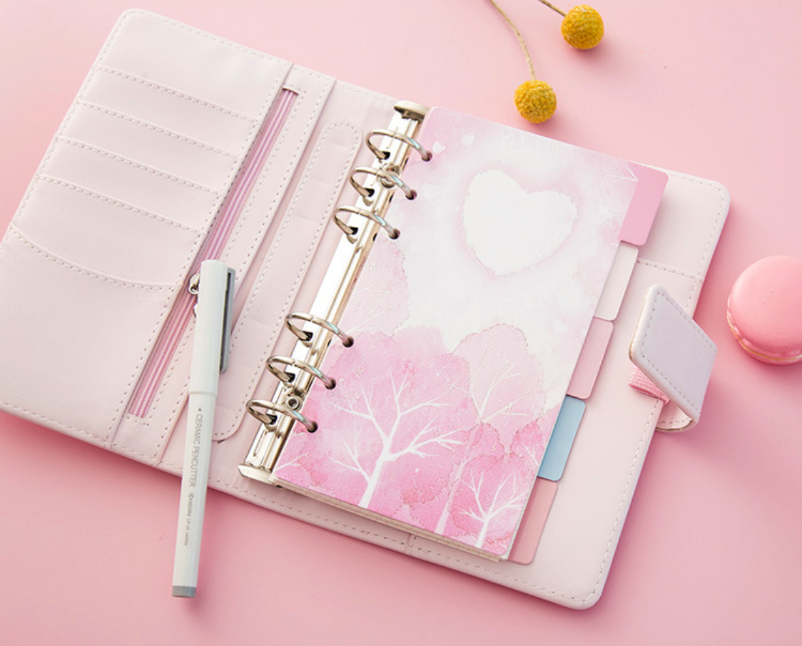 Cherry Blossom Planner Dividers