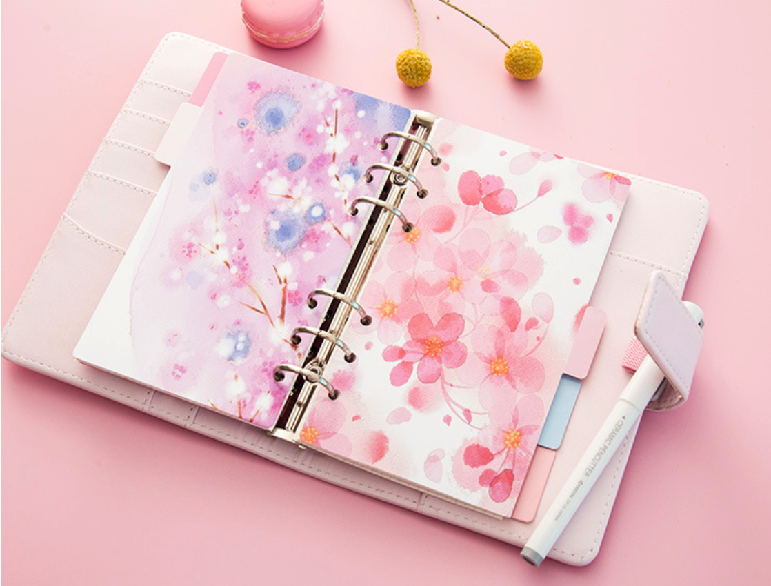 Cherry Blossom Planner Dividers