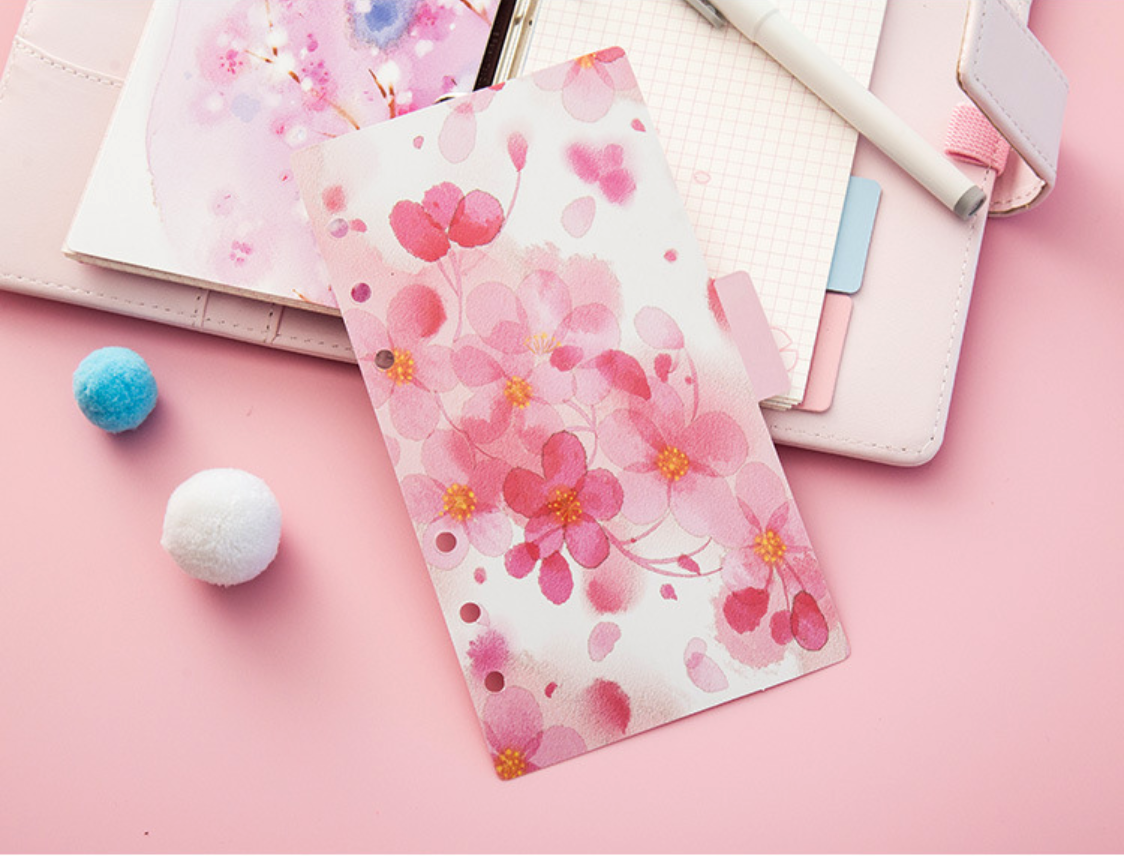 Cherry Blossom Planner Dividers