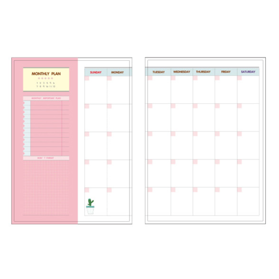 365 Days Personal Planner - Bright Colors