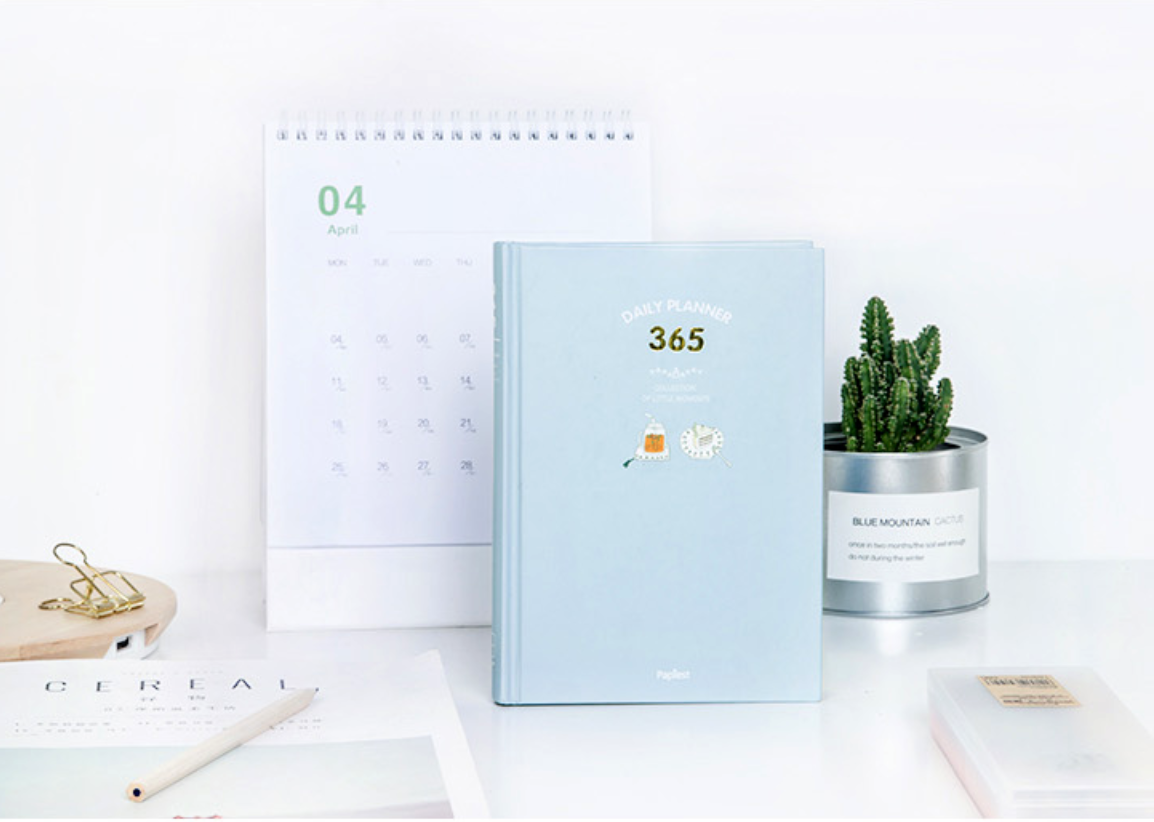 365 Days Personal Planner - Bright Colors