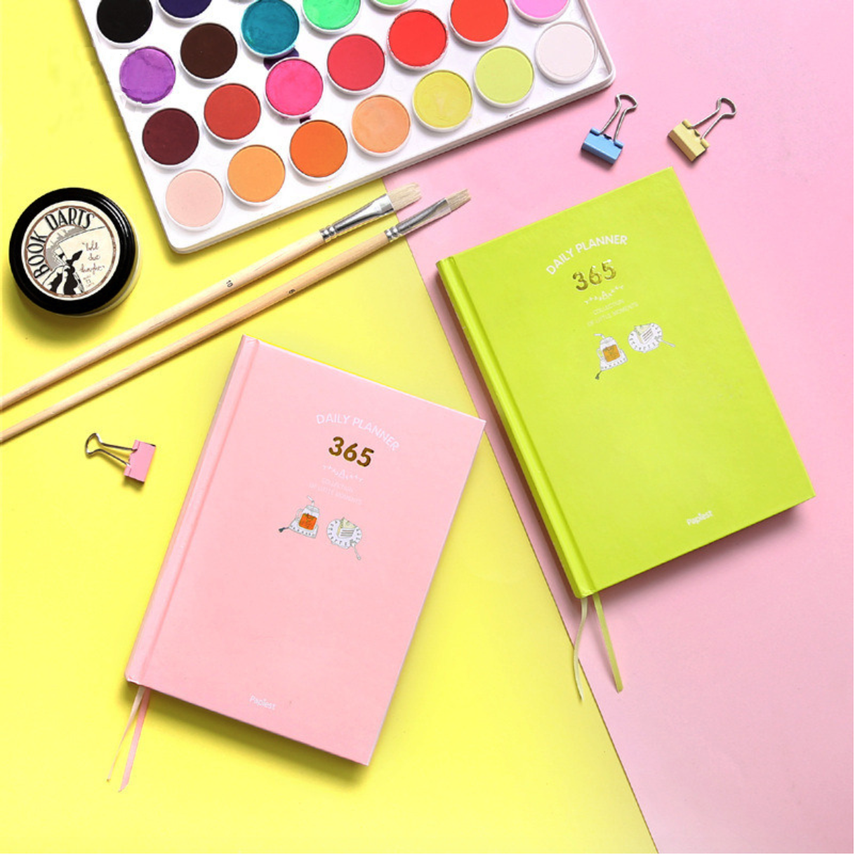 365 Days Personal Planner - Bright Colors