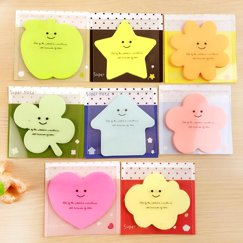 Smiley Adhesive Memo Pad