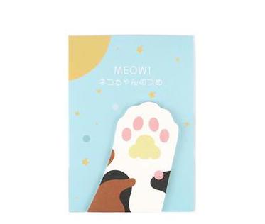 Cat Paw Sticky Notes