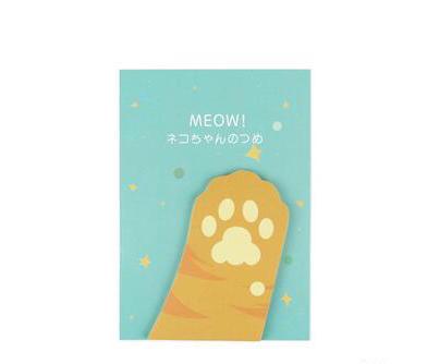 Cat Paw Sticky Notes