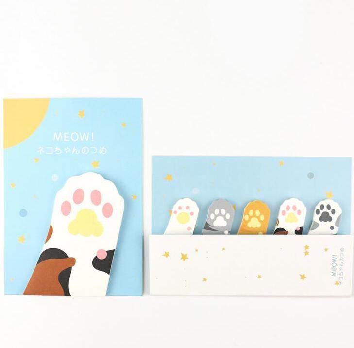 Cat Paw Sticky Notes