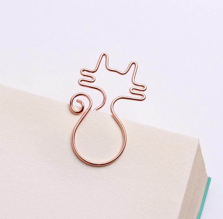 Rose Gold Paper Clip Set