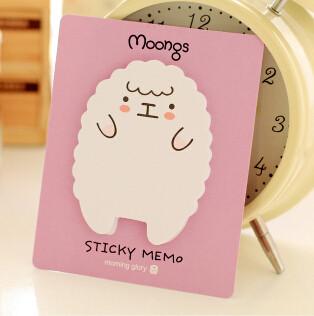 Sheep & Panda Sticky Notes