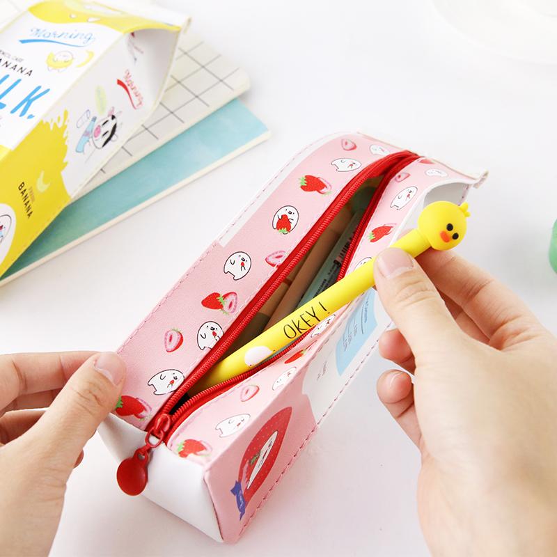 Milk Box Pencil Case