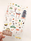 Suatelier Plastic Stickers - Daily in Tokyo