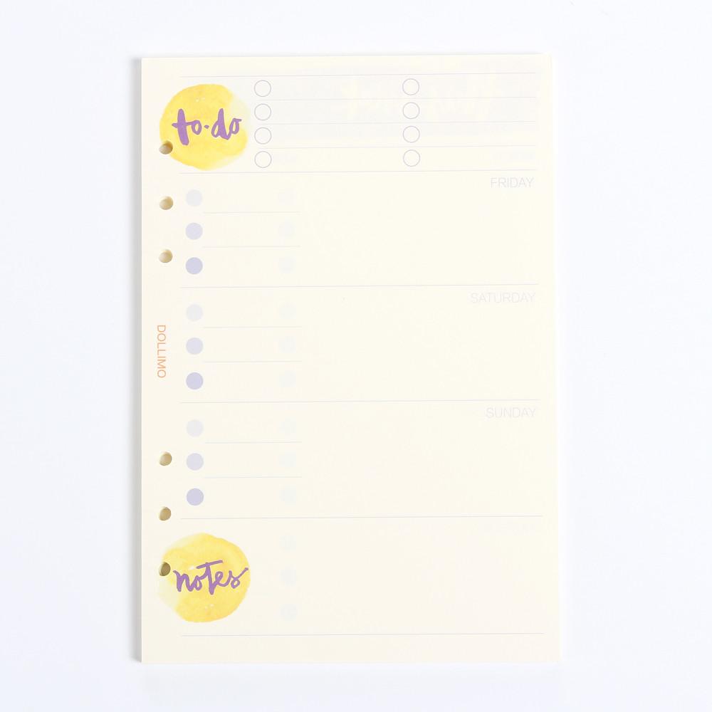 Do It Today Spiral Planner Refills