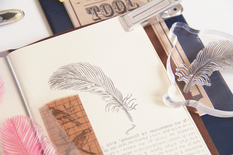 Feather & Flower Stamp Set