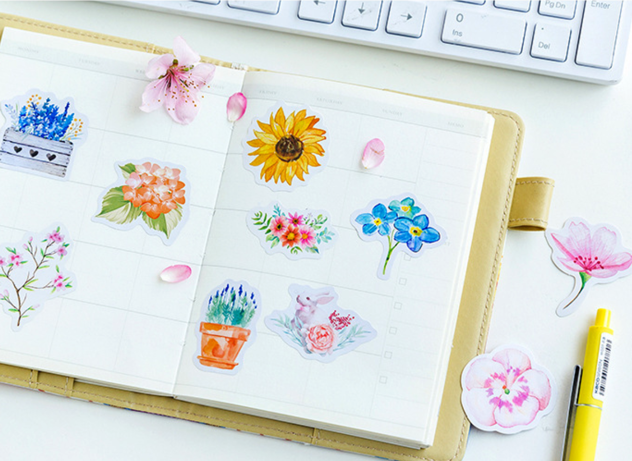 Floral Dream Paper Stickers