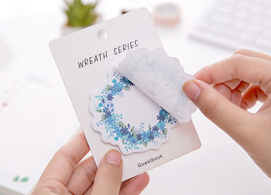 Wreath Series Sticky Notes