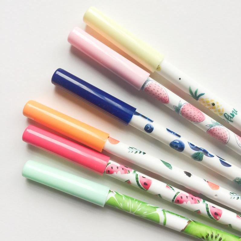 Fruit Party Gel Ink Pen with Refill