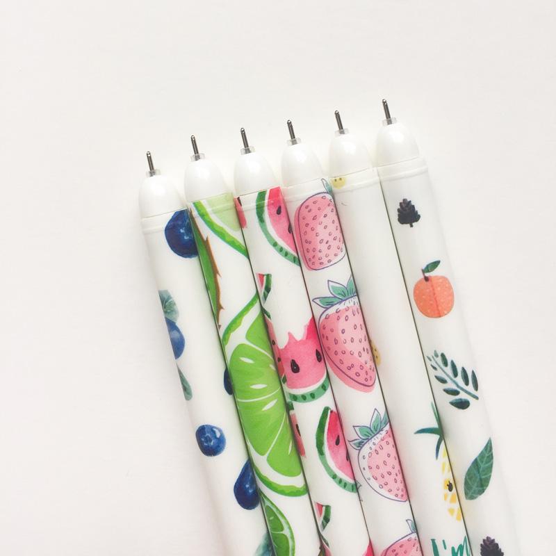 Fruit Party Gel Ink Pen with Refill