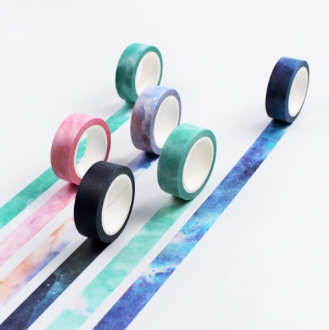 Galaxy Masking Tape 7-pack