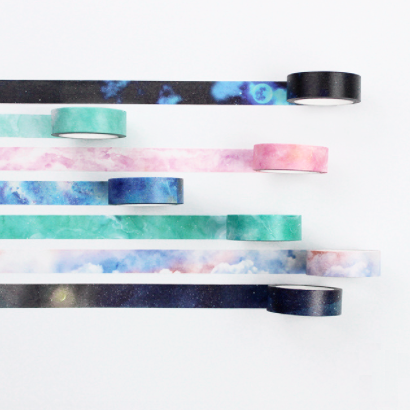 Galaxy Masking Tape 7-pack