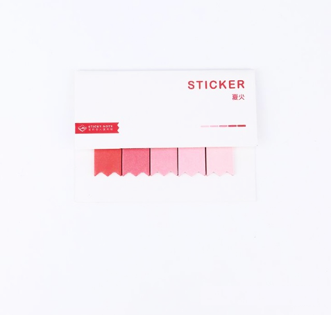 Gradient Color Index Sticky Notes