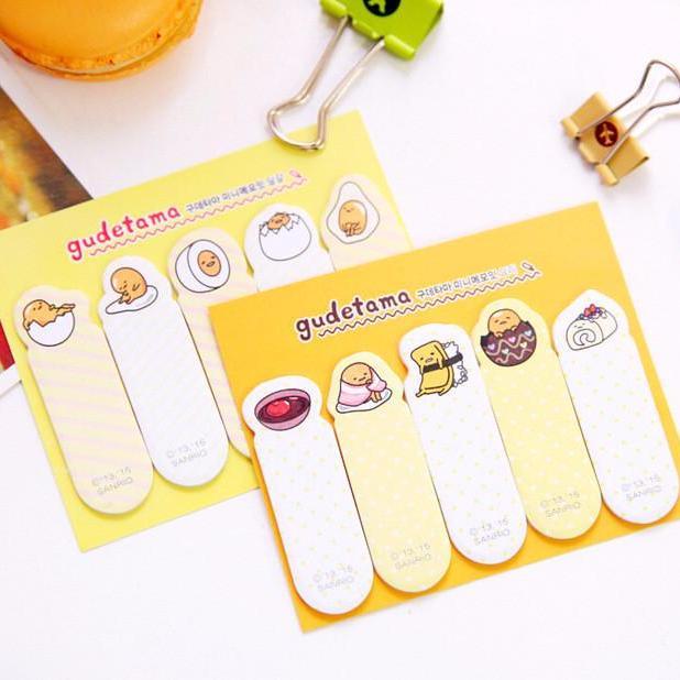 Gudetama Index Sticky Notes