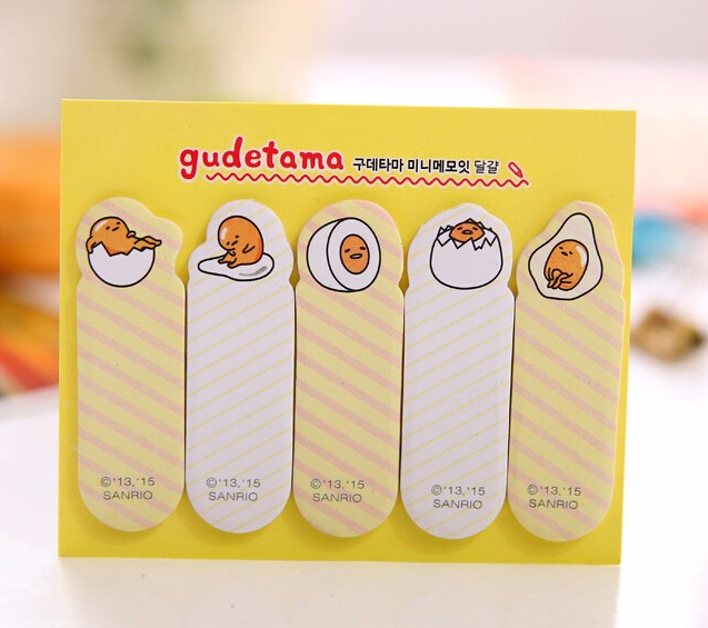 Gudetama Index Sticky Notes