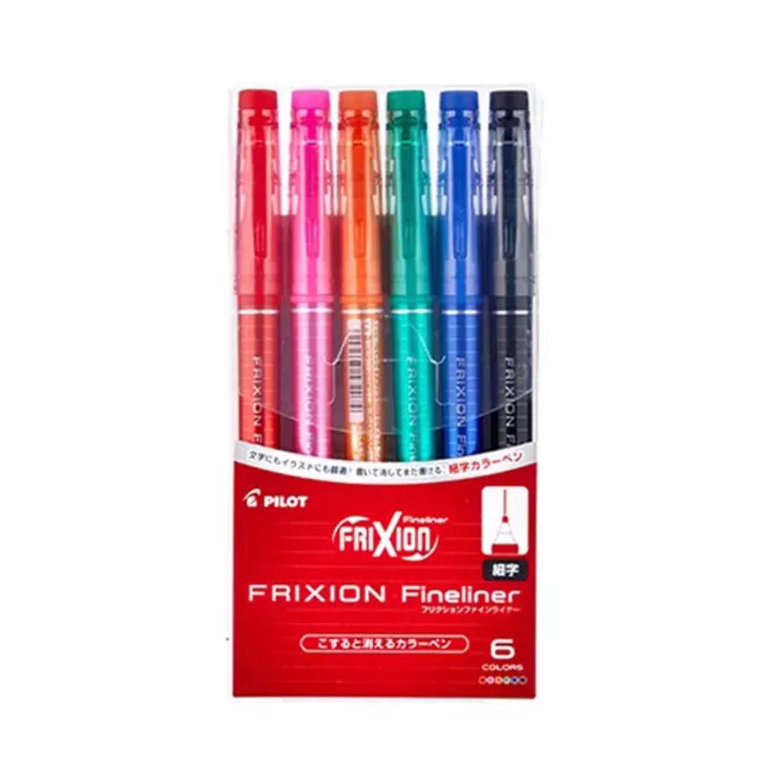 PILOT Erasable Watercolor Pen 12 Colors/6 Color Set