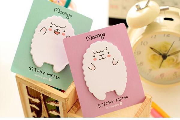 Sheep & Panda Sticky Notes