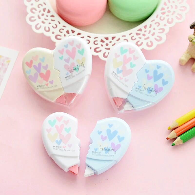 Heart Shaped Correction Tape 2-Pack