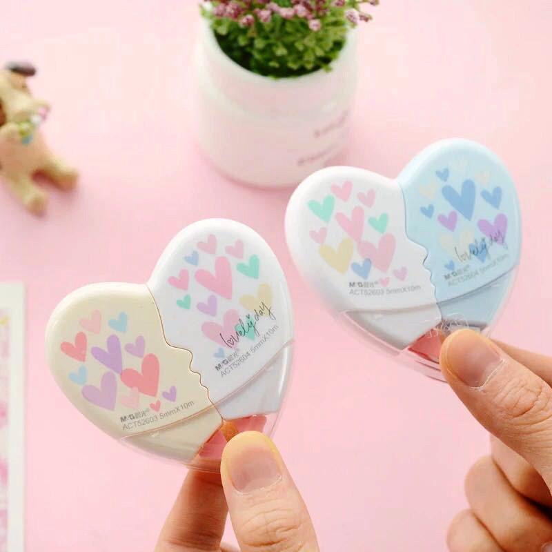 Heart Shaped Correction Tape 2-Pack
