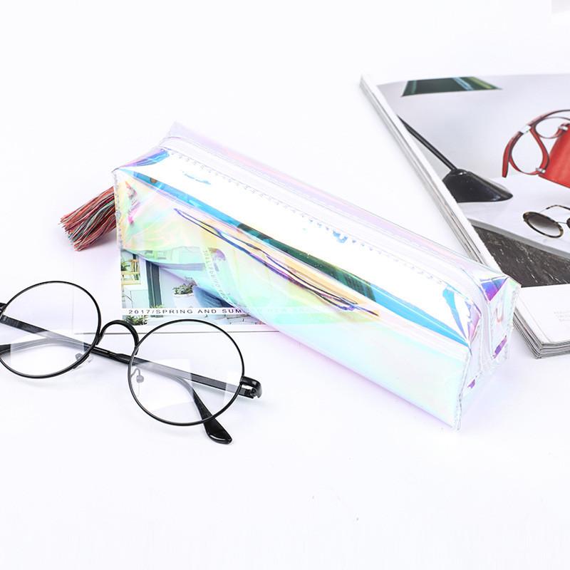 Rainbows & Unicorns Holographic Pencil Case