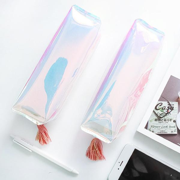 Rainbows & Unicorns Holographic Pencil Case