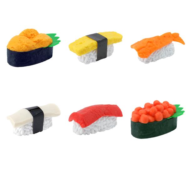 Iwako Sushi Eraser Set